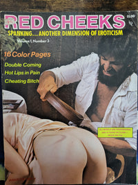 Red Cheeks Magazine Vol 1 No 3.. 1979 US Spanking Magazine