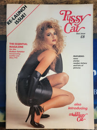 Pussy Cat Magazine No 1 (Relaunch Issue).. UK Rubber Fetish Magazine