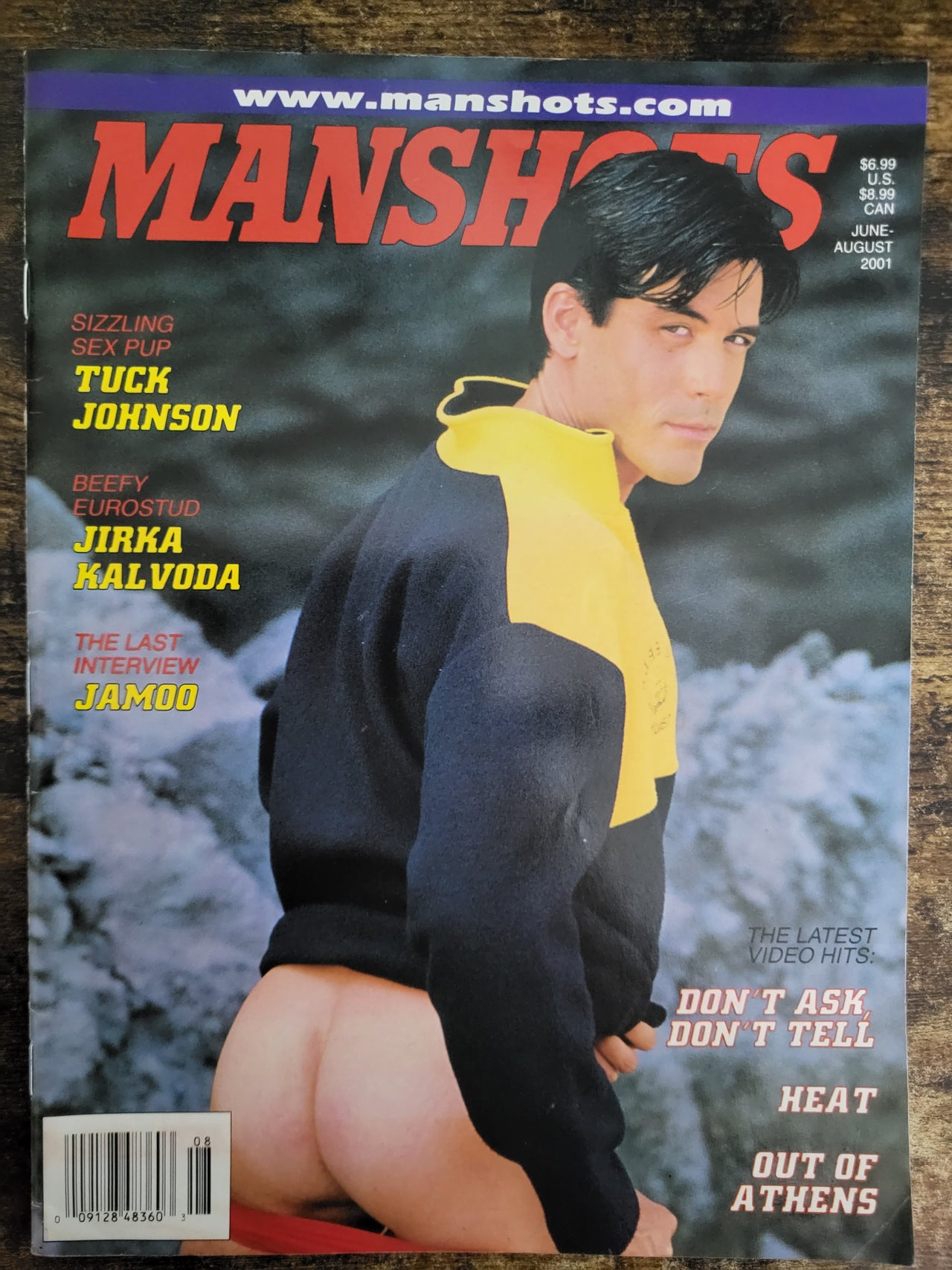 Manshots Magazine June-August 2001.. US Gay Magazine