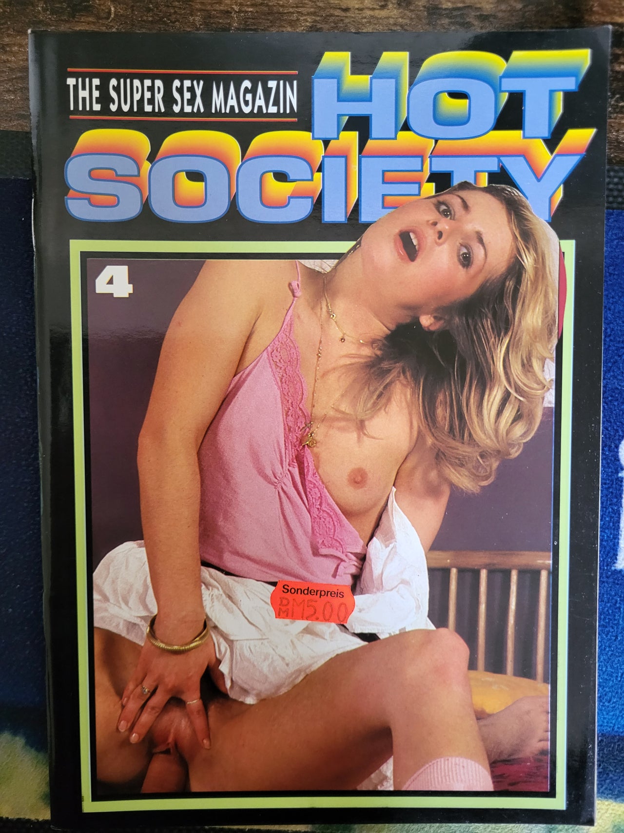 Hot Society Magazine No 4 Small Format.. German Hardcore Magazine