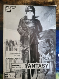 Madame In A World Of Fantasy Magazine Vol 21 No 5.. Vintage UK Female Domination Magazine