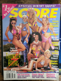 Score Magazine January 1996.. US Big Tits Magazine