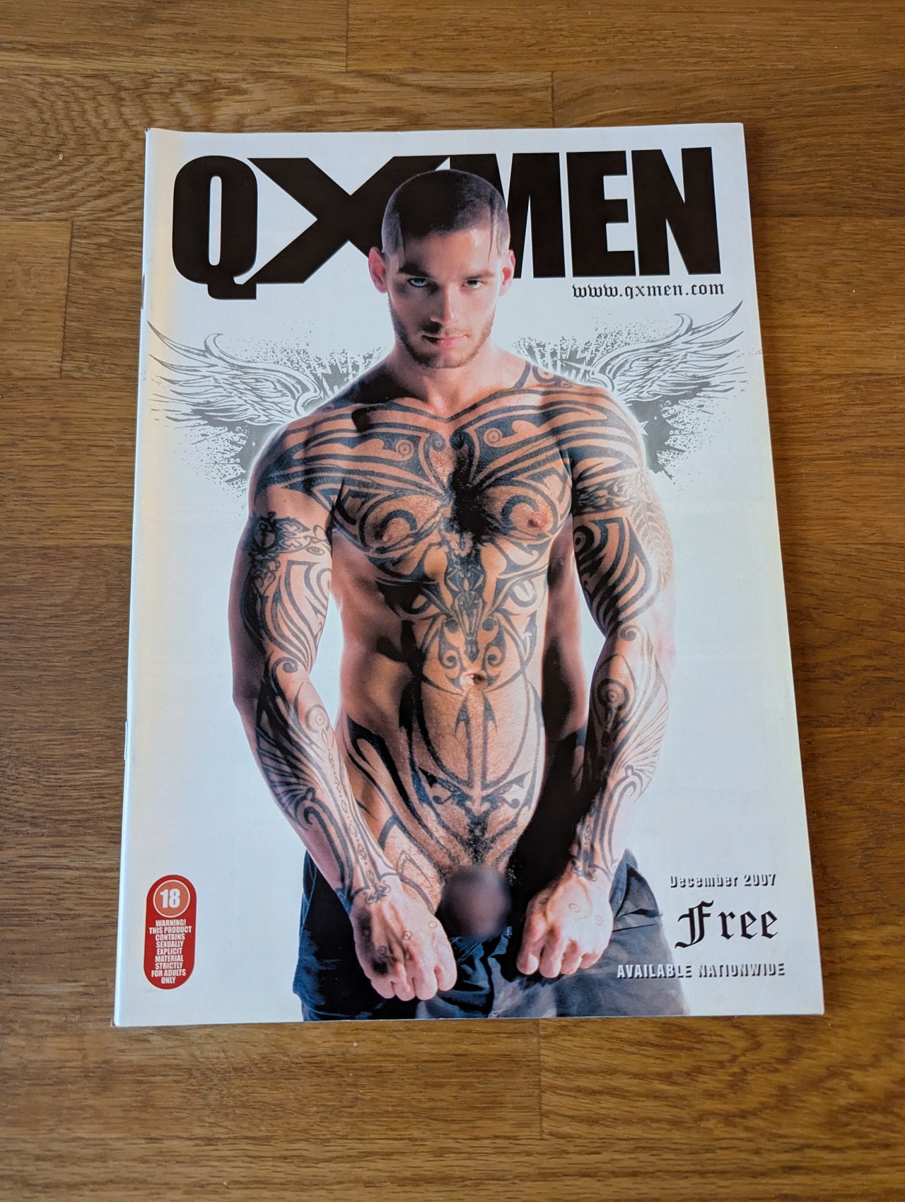 QX Men Magazine December 2007 ... UK Gay Magazine