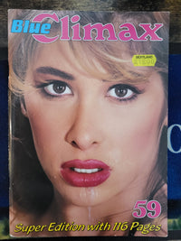 Blue Climax Magazine No 59 Small Format.. 1994 Danish Hardcore Magazine