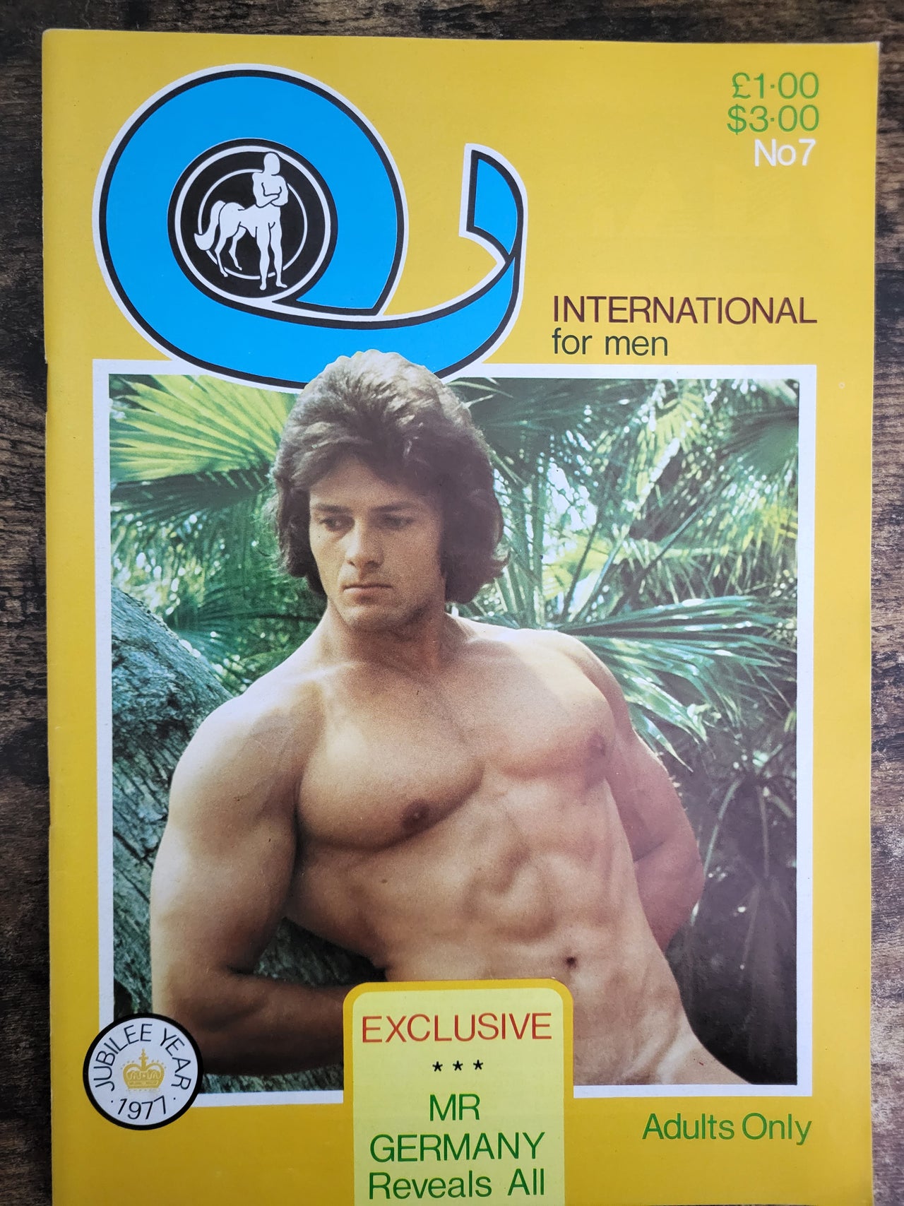 Q International Magazine No 7.. 1977 UK Gay Magazine