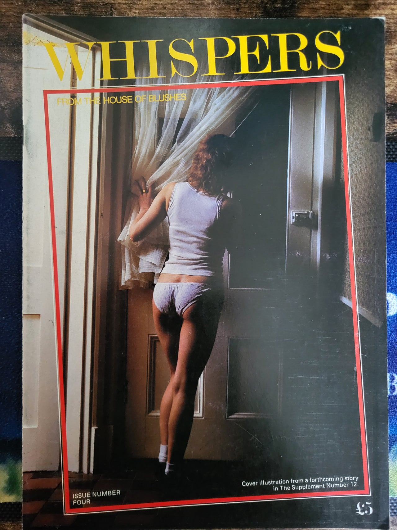 Whispers Magazine No 4.. Vintage UK Spanking And CP Magazine