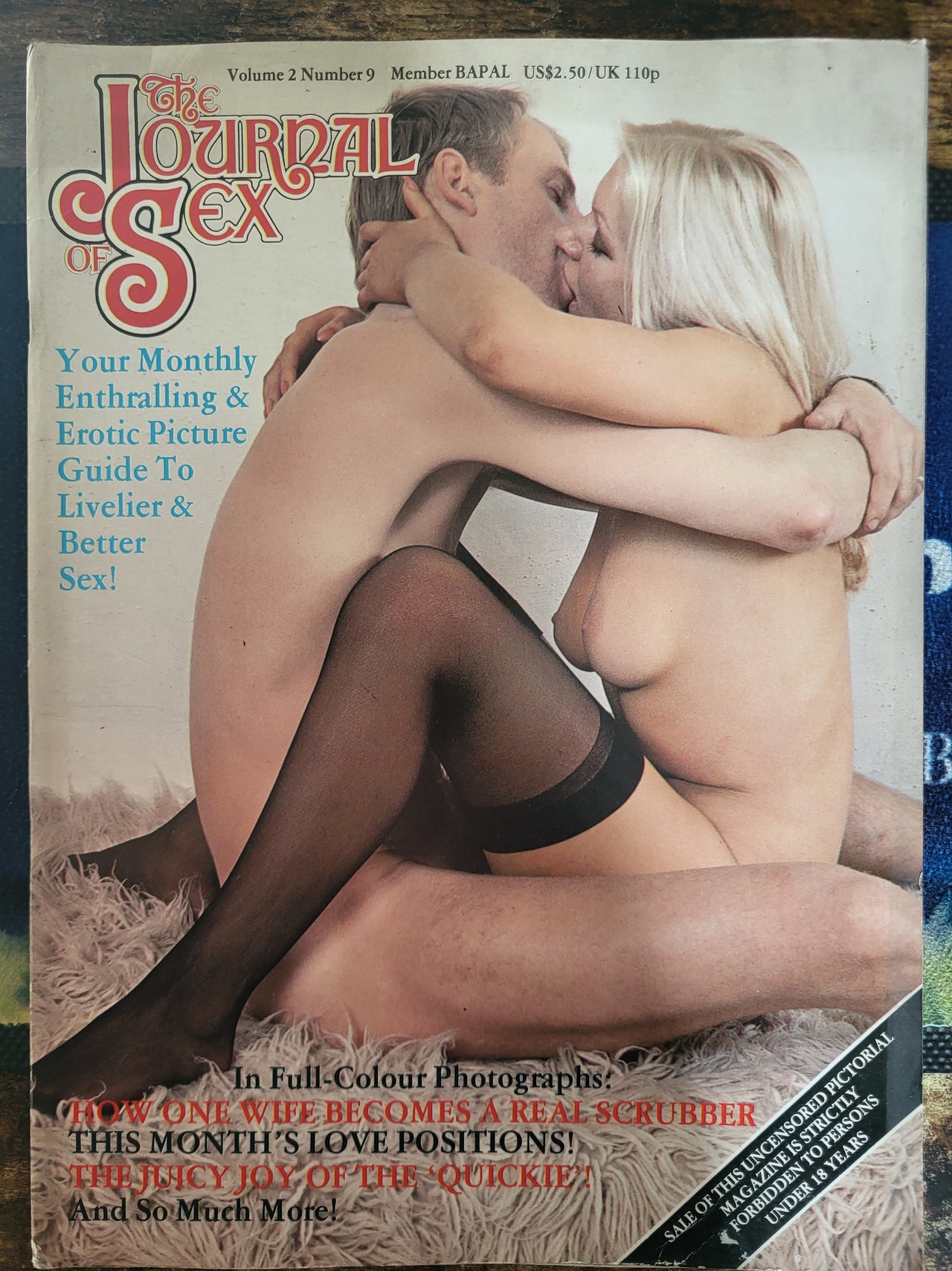 Journal Of Sex Magazine Vol 2 No 9