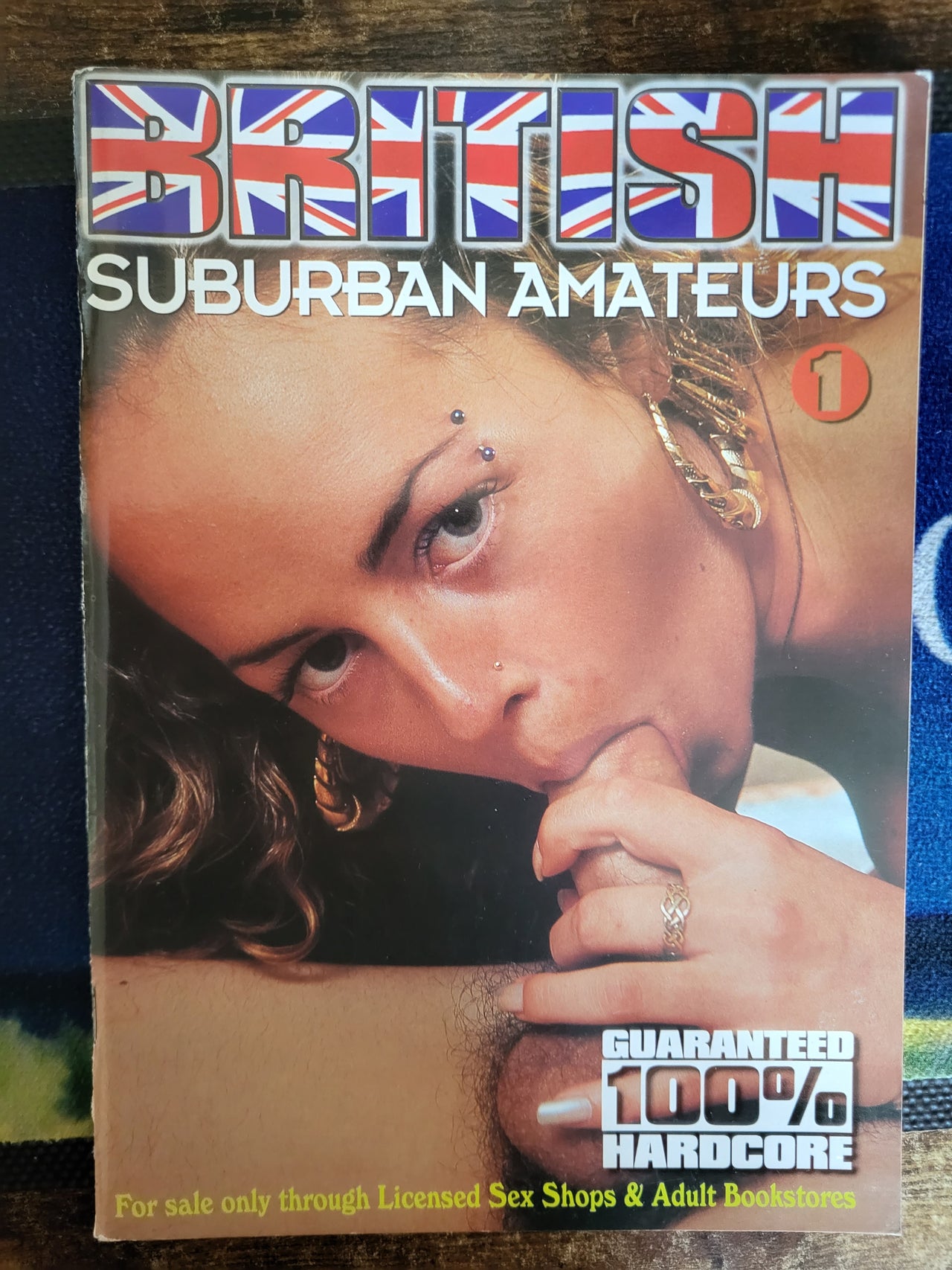 British Suburban Amateurs Magazine No 1 Small Format.. 2000 UK Hardcore Magazine