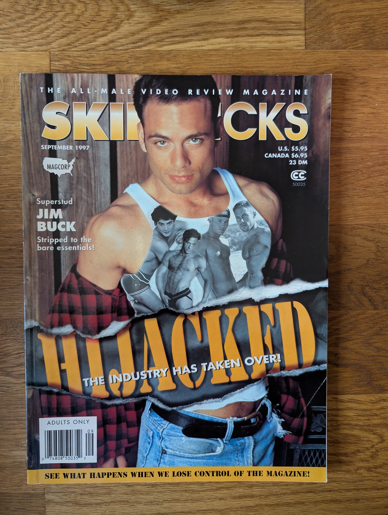 Skinflicks Magazine September 1997 ... US Vintage Gay Magazine