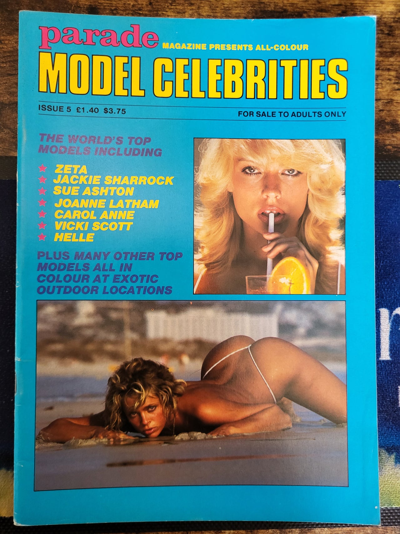 Parade Model Celebrities Magazine No 5