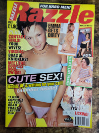 Razzle Magazine Vol 16 No 12.. Featuring Superteen Nadia