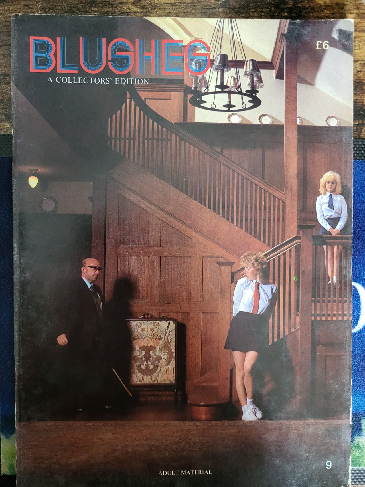 Blushes Magazine No 9.. Vintage UK Spanking And CP Magazine
