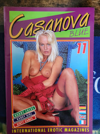 Casanova Blue Magazine No 11 Small Format.. 1994 German Hardcore Magazine