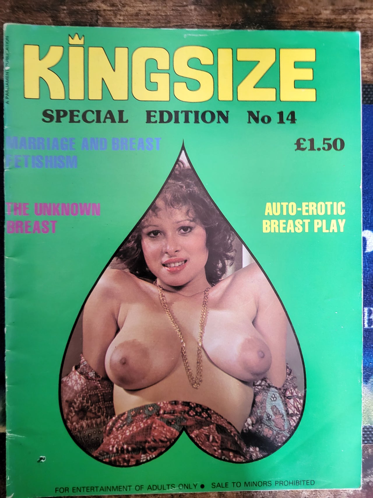 Kingsize Magazine Special Edition No 14.. 1979 US Big Tits Magazine UK Edition