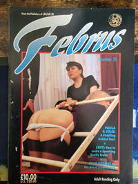 Februs Magazine No 25.. 1998 UK CP And Spanking Magazine