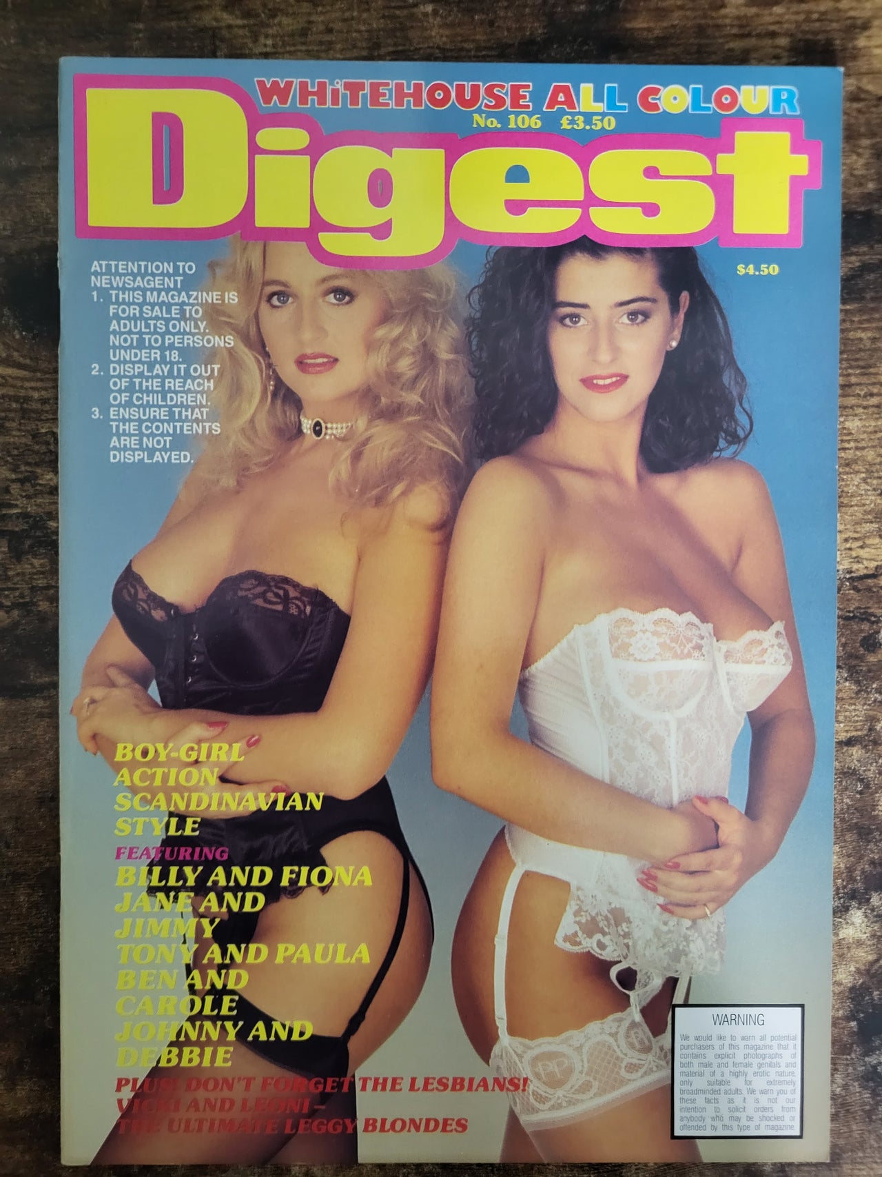 Whitehouse Digest Magazine No 106