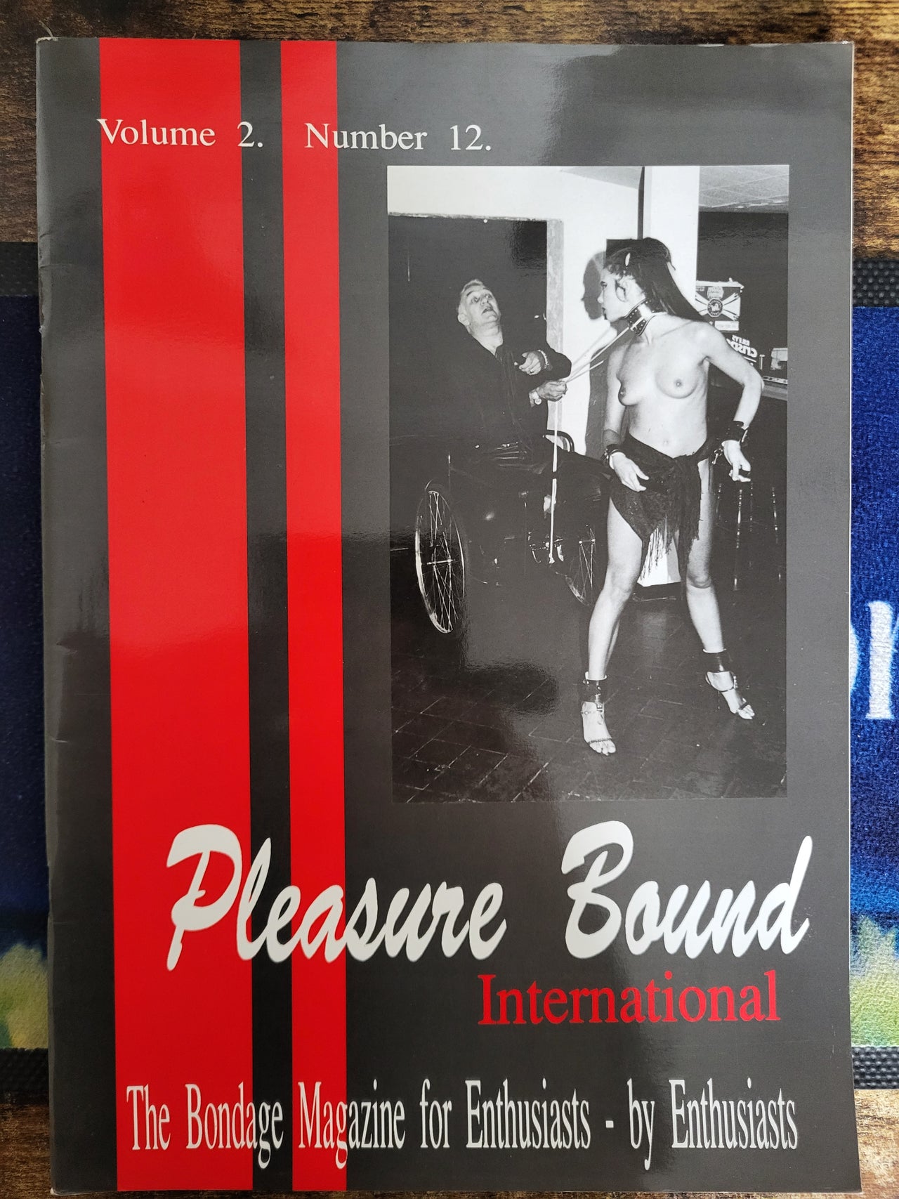 Pleasure Bound Magazine Vol 2 No 12.. 1992 UK Bondage Magazine