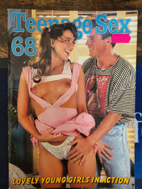 Teenage Sex Magazine No 68 Small Format.. 1991 Danish Hardcore Magazine