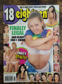 18 Eighteen Magazine August 2001.. US Teen Magazine