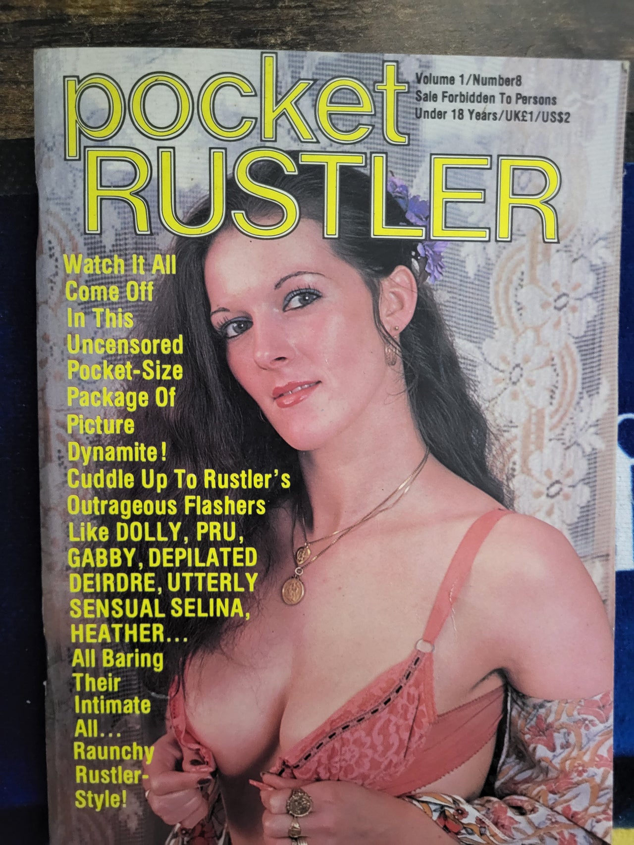 Pocket Rustler Magazine Vol 1 No 8 Small Format