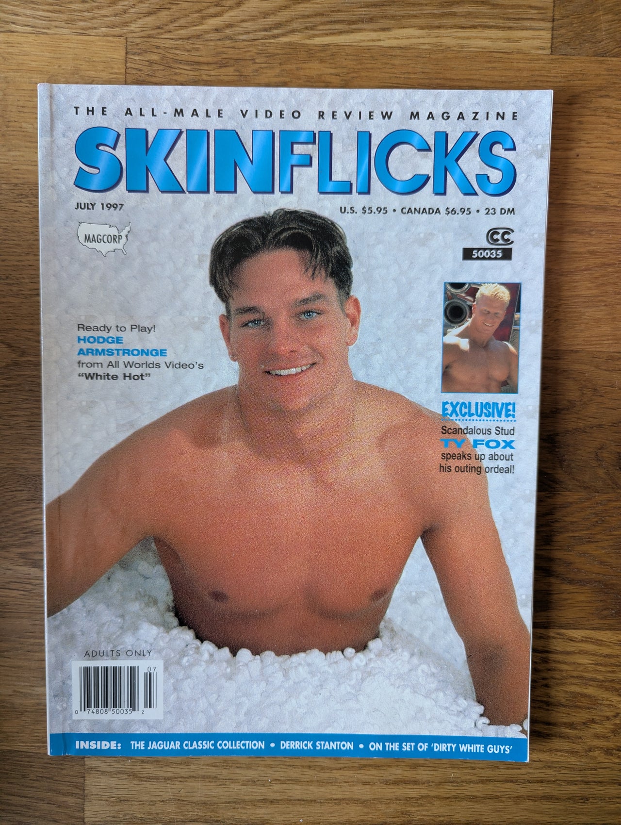 Skinflicks Magazine July 1997 ... US Vintage Gay Magazine