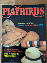 Playbirds Magazine Vol 1 No 7 ... Featuring Mary Millington in Schoolgirl Shoot