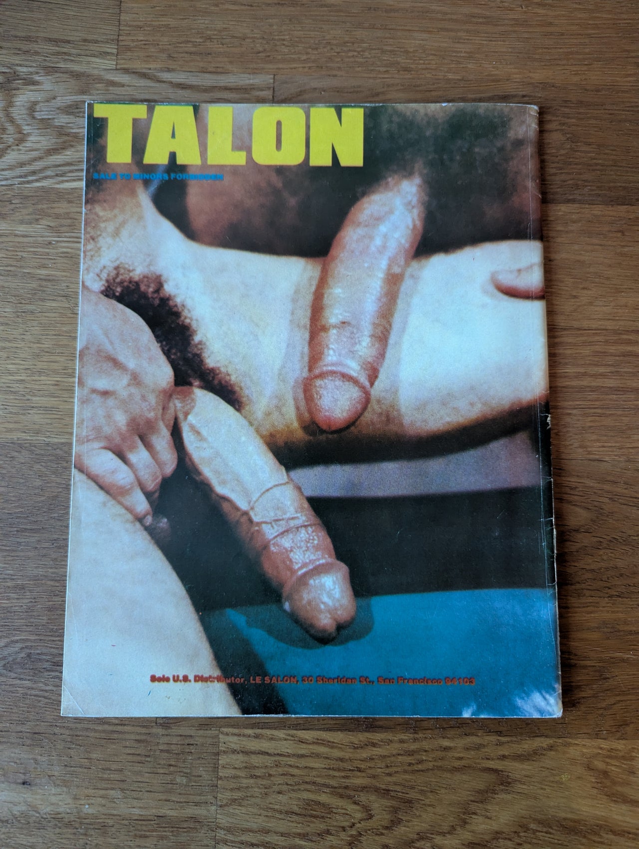 Talon Magazine No 1 (1978) - Rare Vintage US Publication by Falcon Studios - Starring Guillermo Ricardo & Ed Wiley