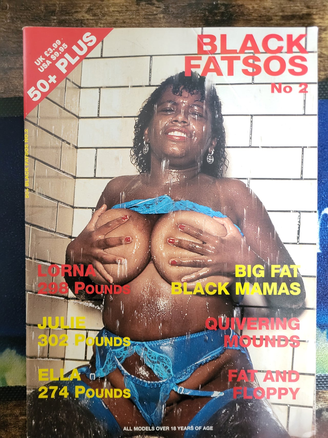 Black Fatsos Magazine No 2.. 1997 UK Fat Black Women Magazine