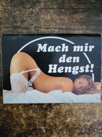 Mach Mir Den Hengst (Mount Me) Magazine Small Format.. German Magazine