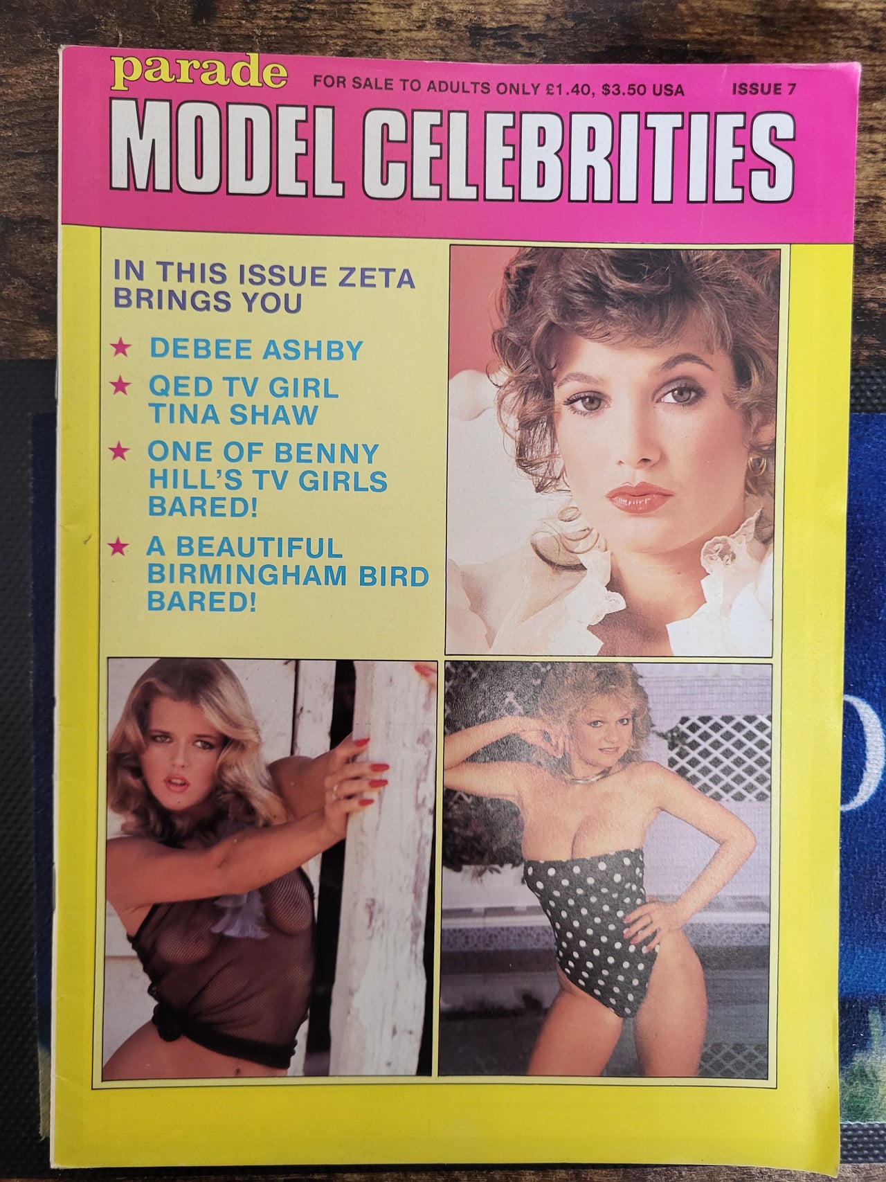 Parade Model Celebrities Magazine No 7