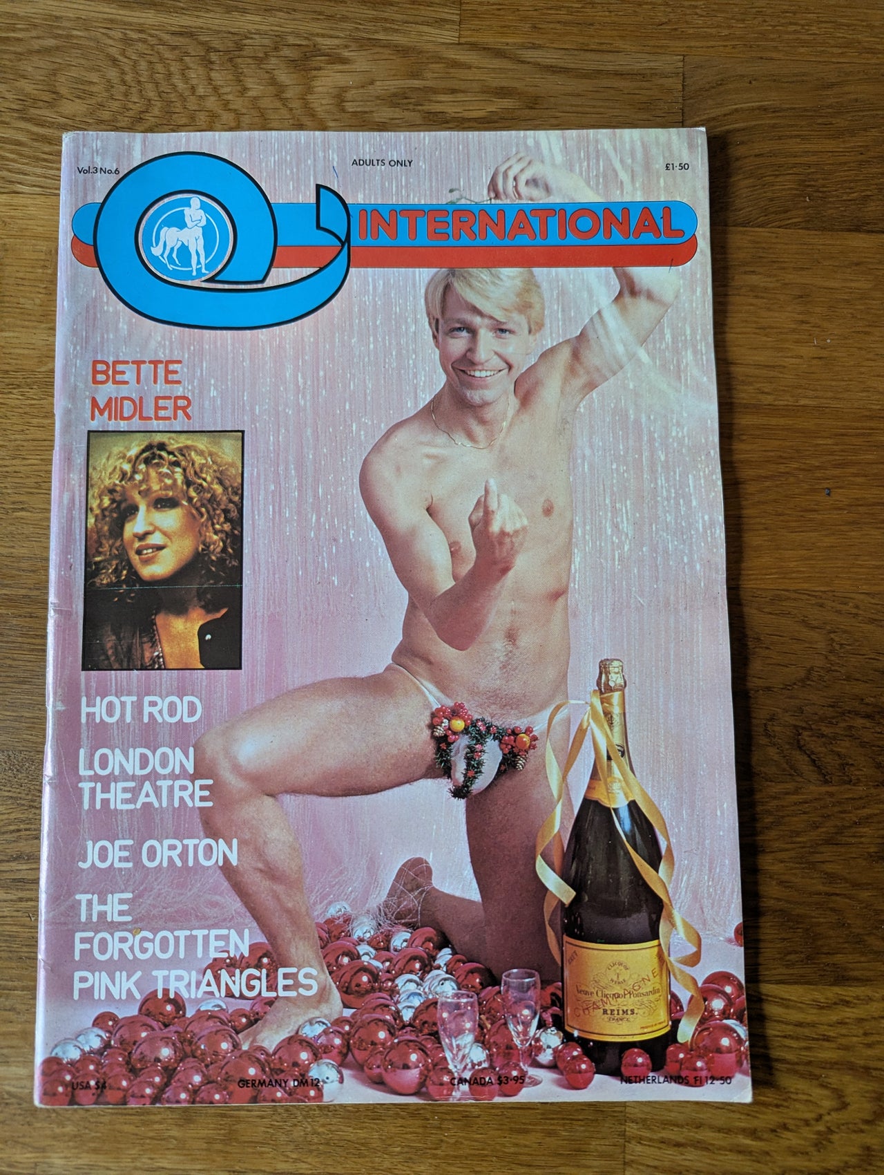 Q International Magazine Vol 3 No 6 1978 - UK Gay Magazine
