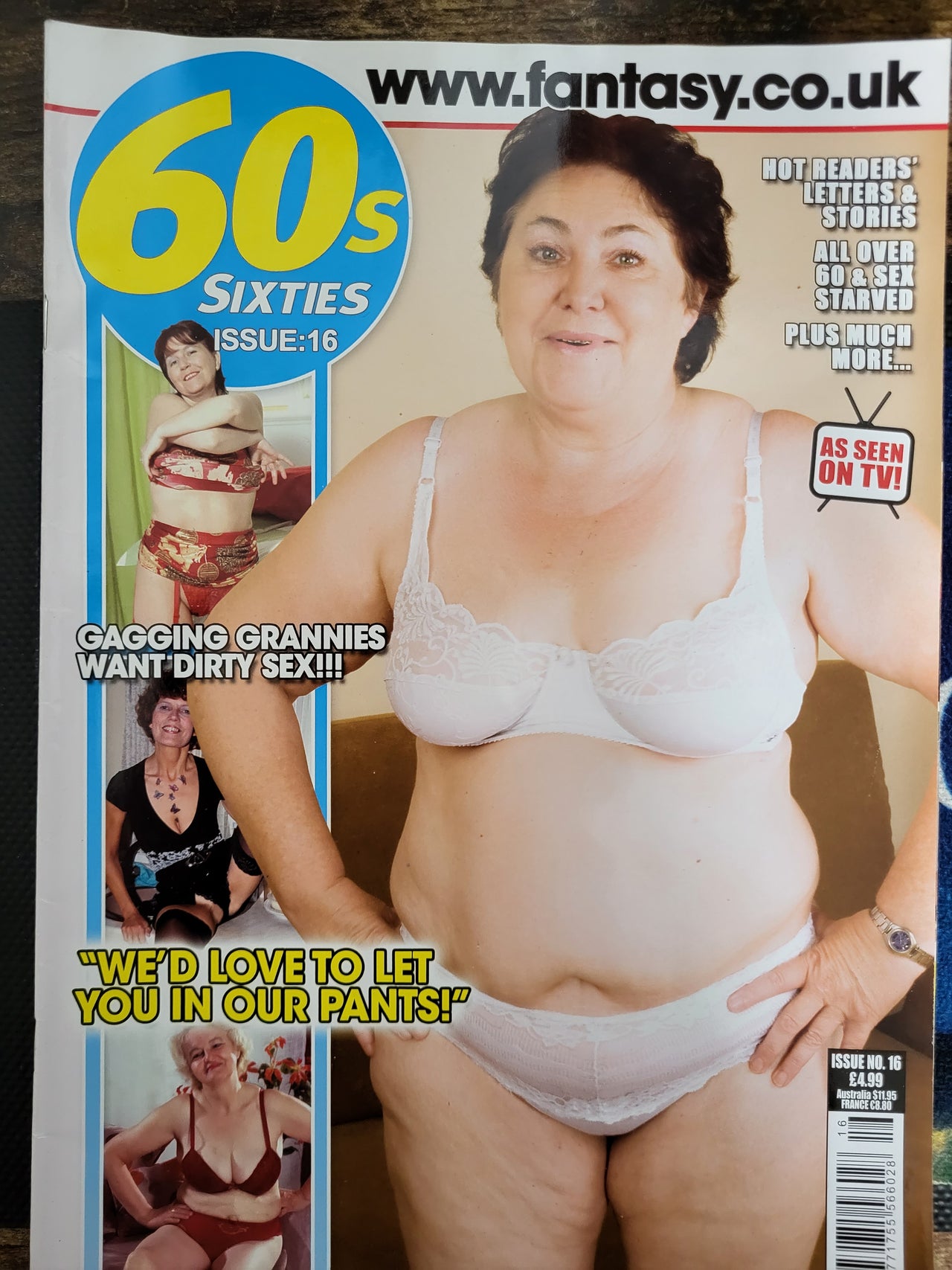 60's Sixties Magazine No 16.. UK Milf And Granny Magazine