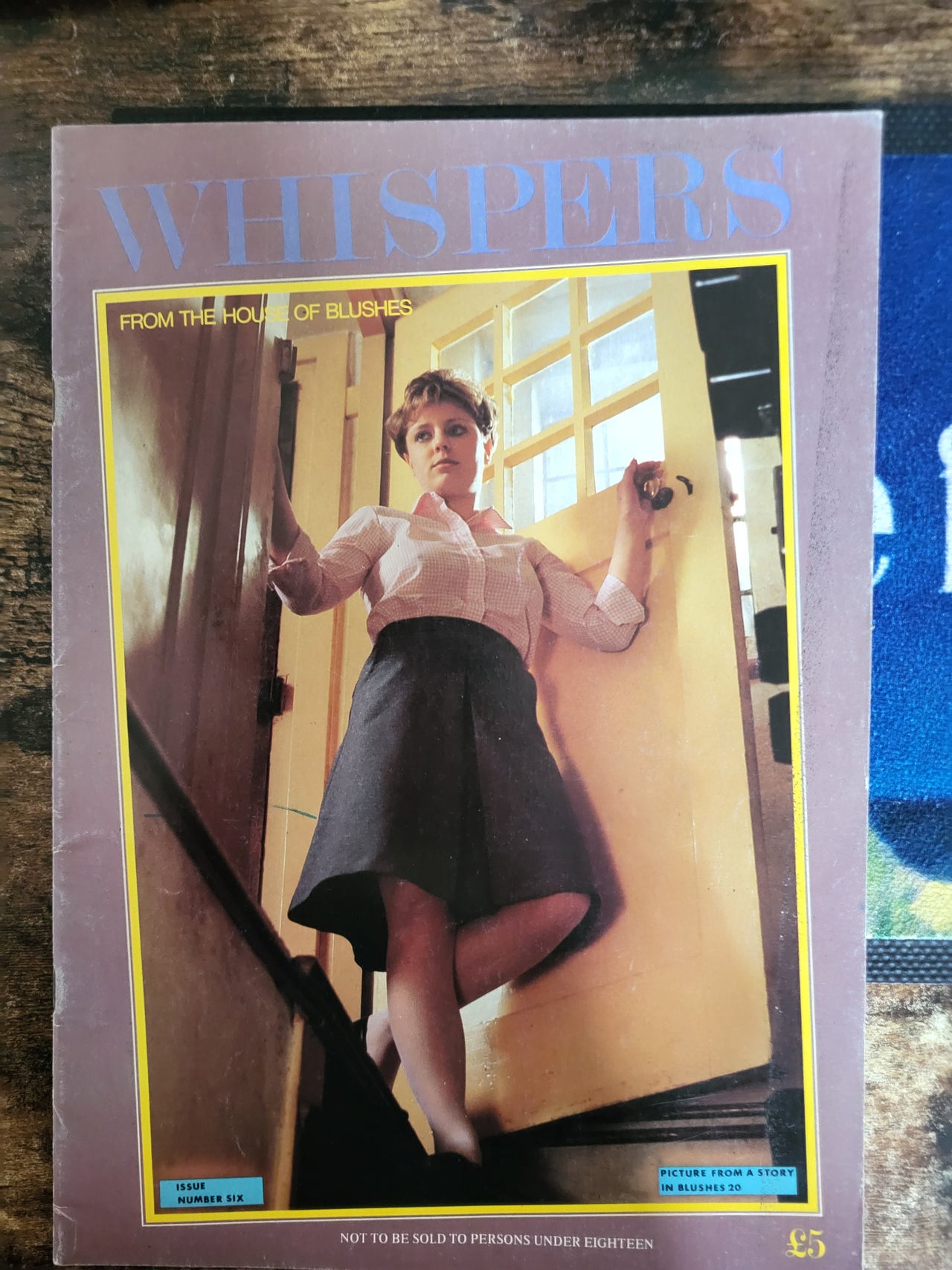 Whispers Magazine No 6.. Vintage UK Spanking And CP Magazine