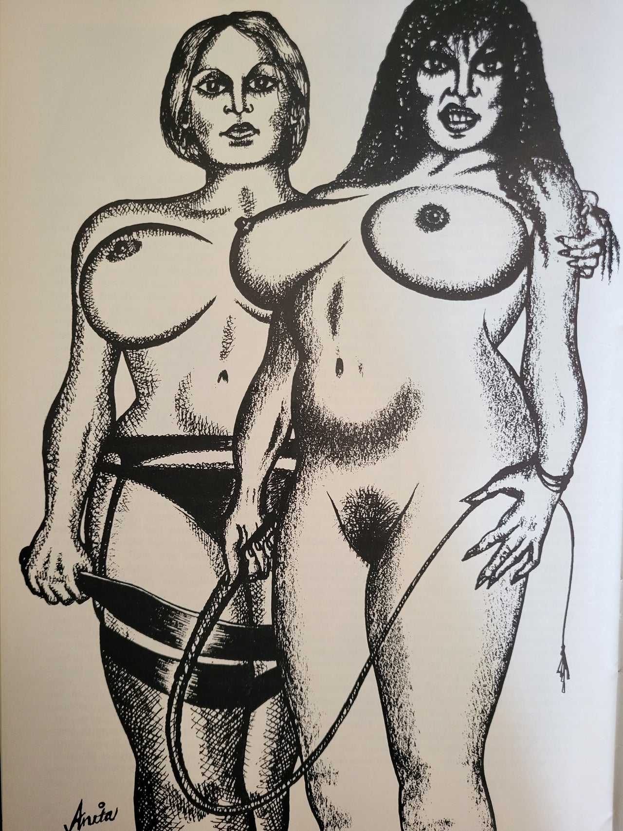 Madame In A World Of Fantasy Magazine Vol 26 No 5.. Vintage UK Female Domination Magazine