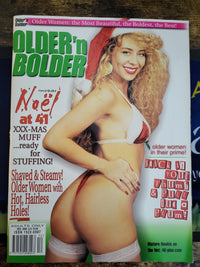 Older 'n Bolder Magazine December 2000 US Milf And Granny Magazine