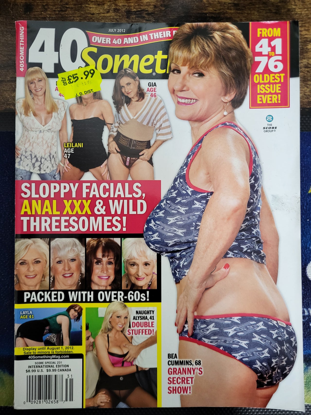 40 Something Magazine July 2012.. US Hardcore Milf Magazine
