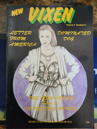 Vixen Magazine Vol 2 No 6.. Vintage UK Female Domination And Spanking Magazine