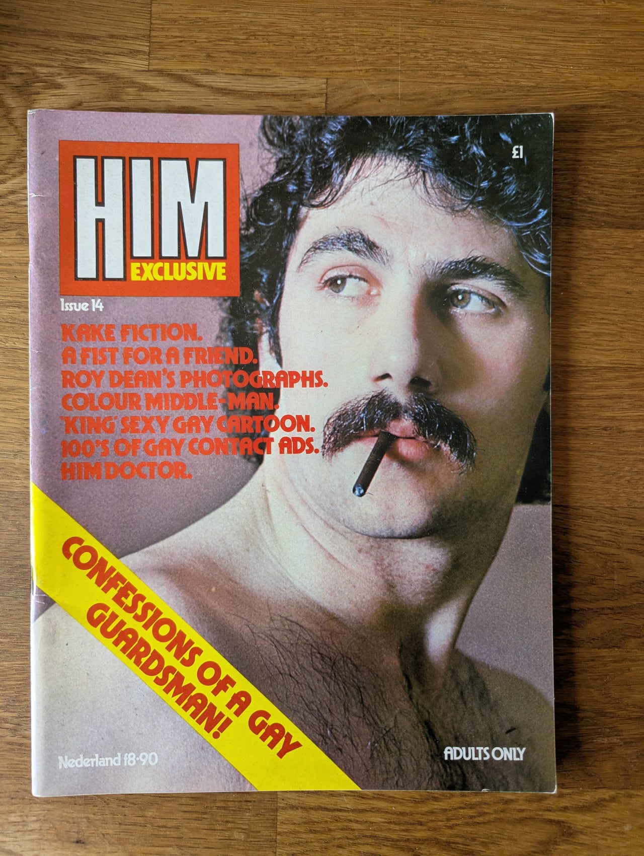 Him Exclusive Magazine No 14 ... UK Vintage Gay Magazine