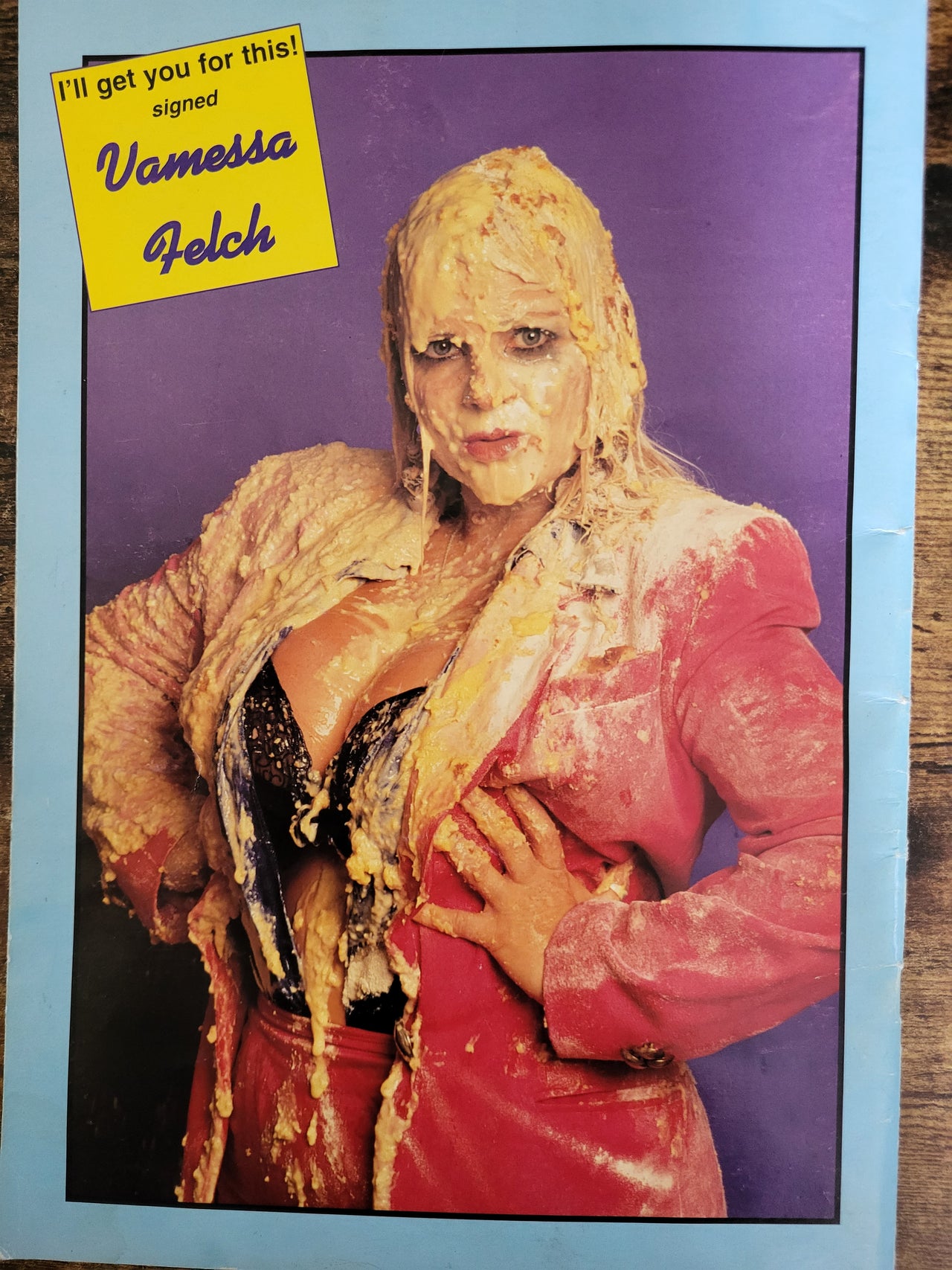 Splosh Magazine No 35.. Food Throwing And Mud Wrestling Magazine