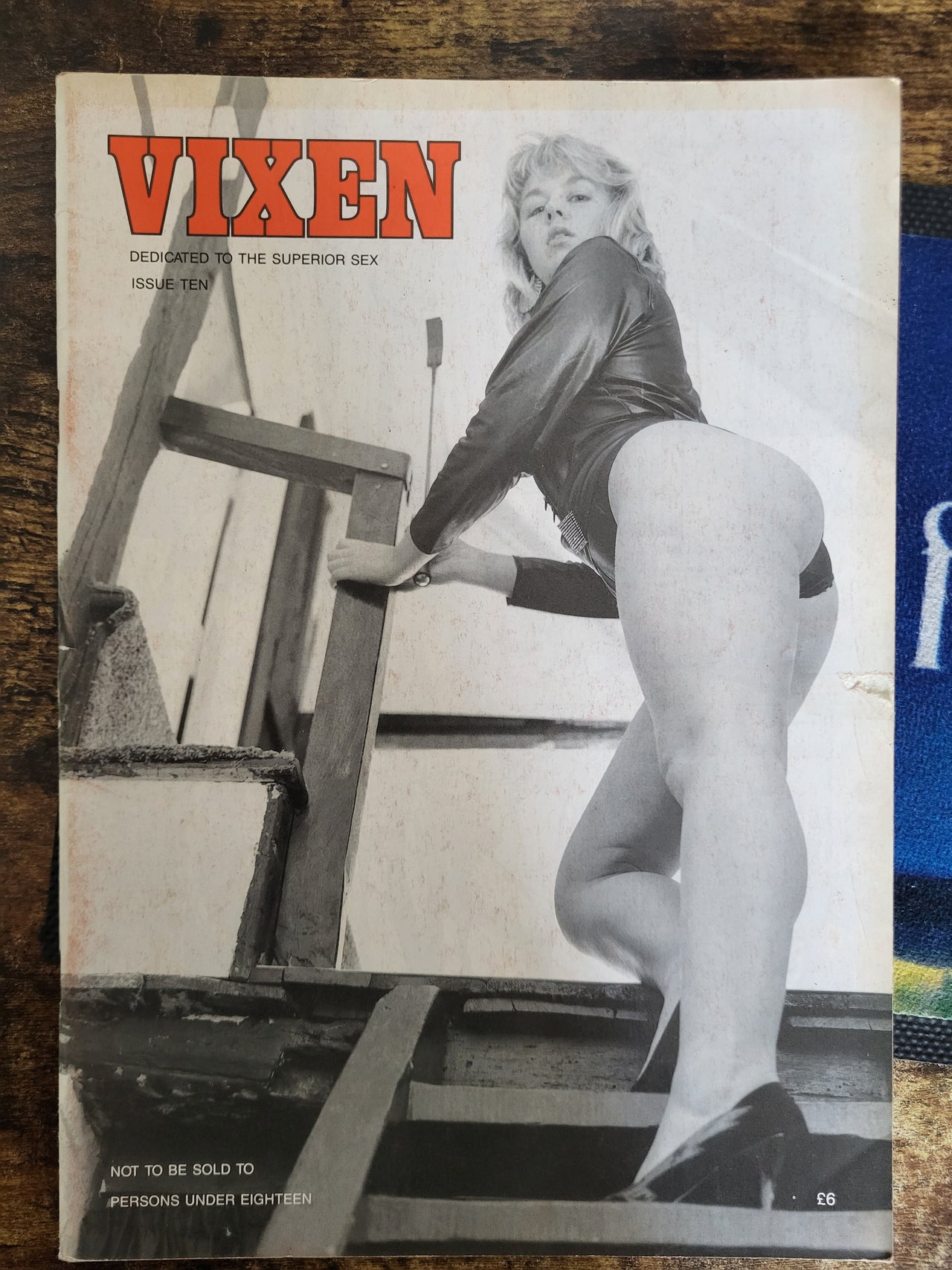 Vixen Magazine No 10.. Vintage UK Spanking And Female Domination Magazine