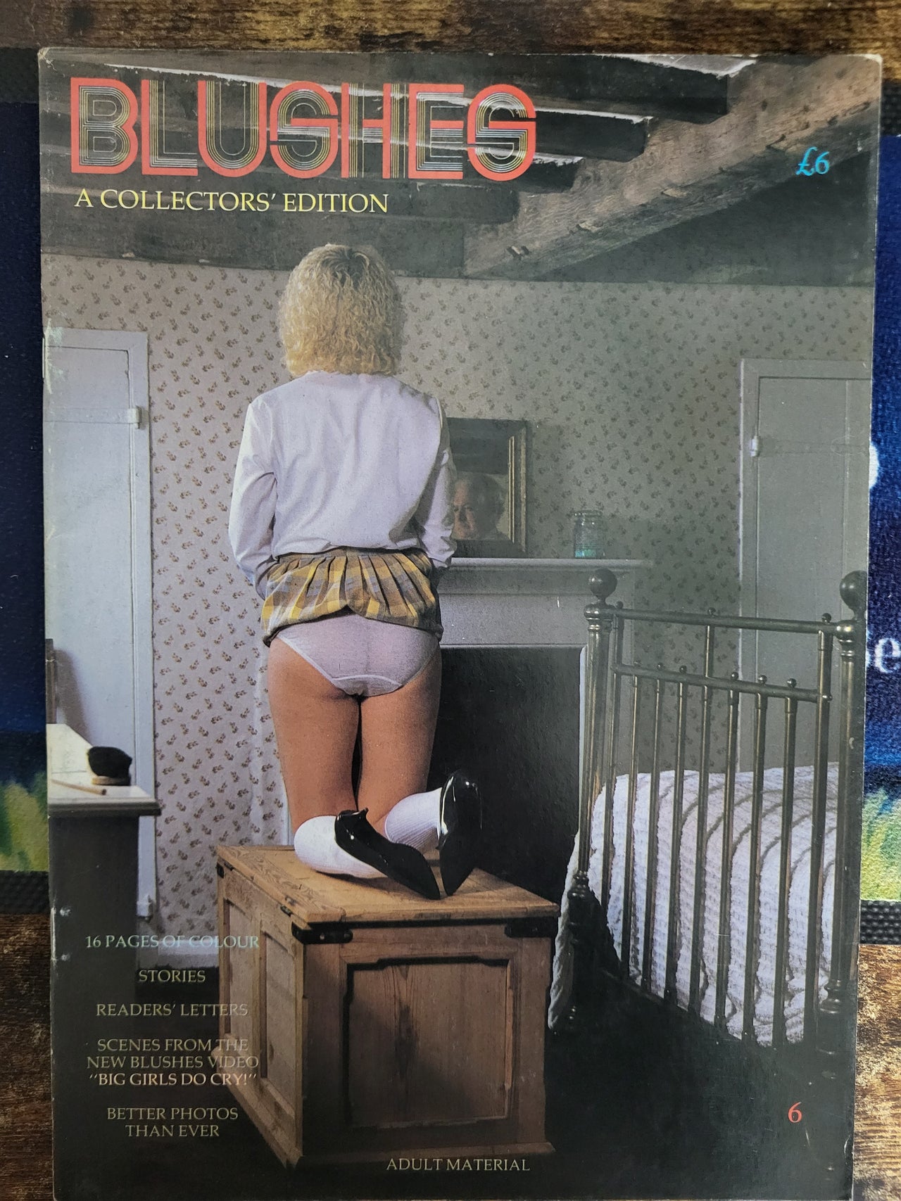 Blushes Magazine No 6.. Vintage UK Spanking Magazine