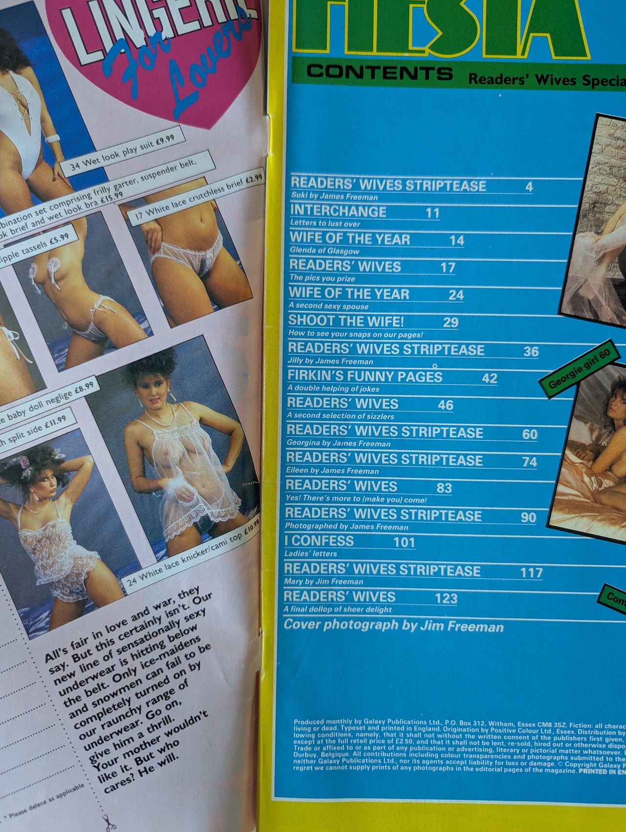 Fiesta Readers Wives Special 1988