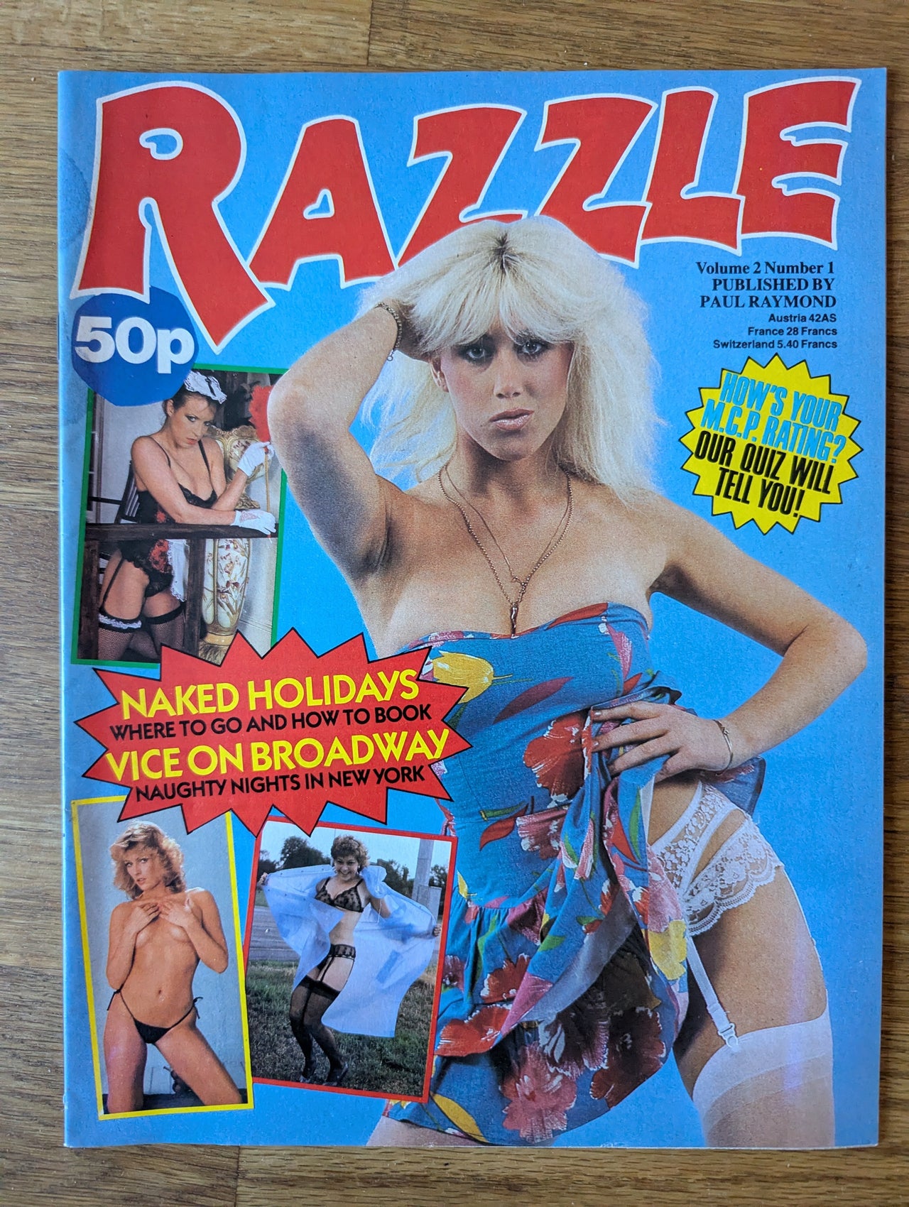 Razzle Magazine Vol 2 No 1