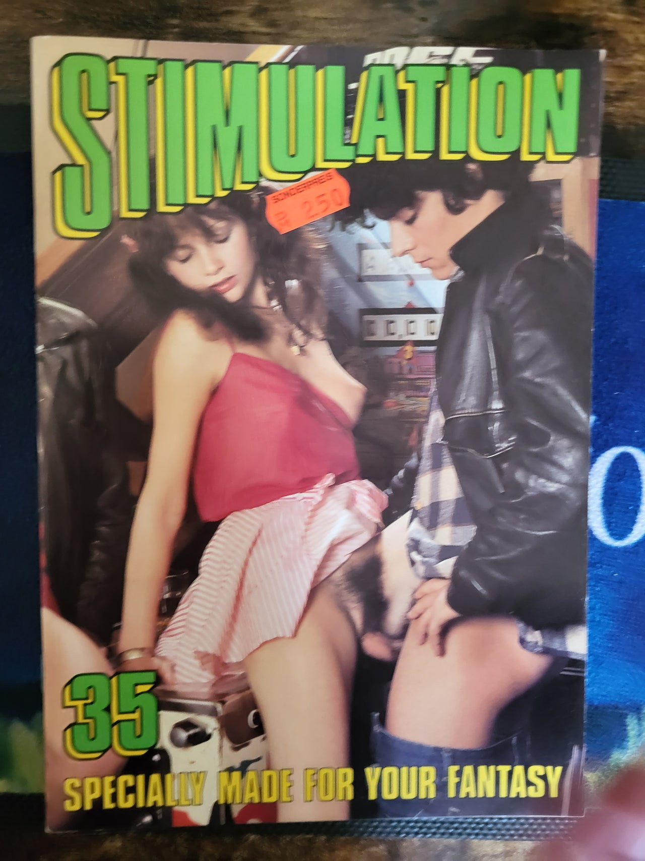 Stimulation Magazine No 35 Small Format.. 1987 Danish Hardcore Magazine