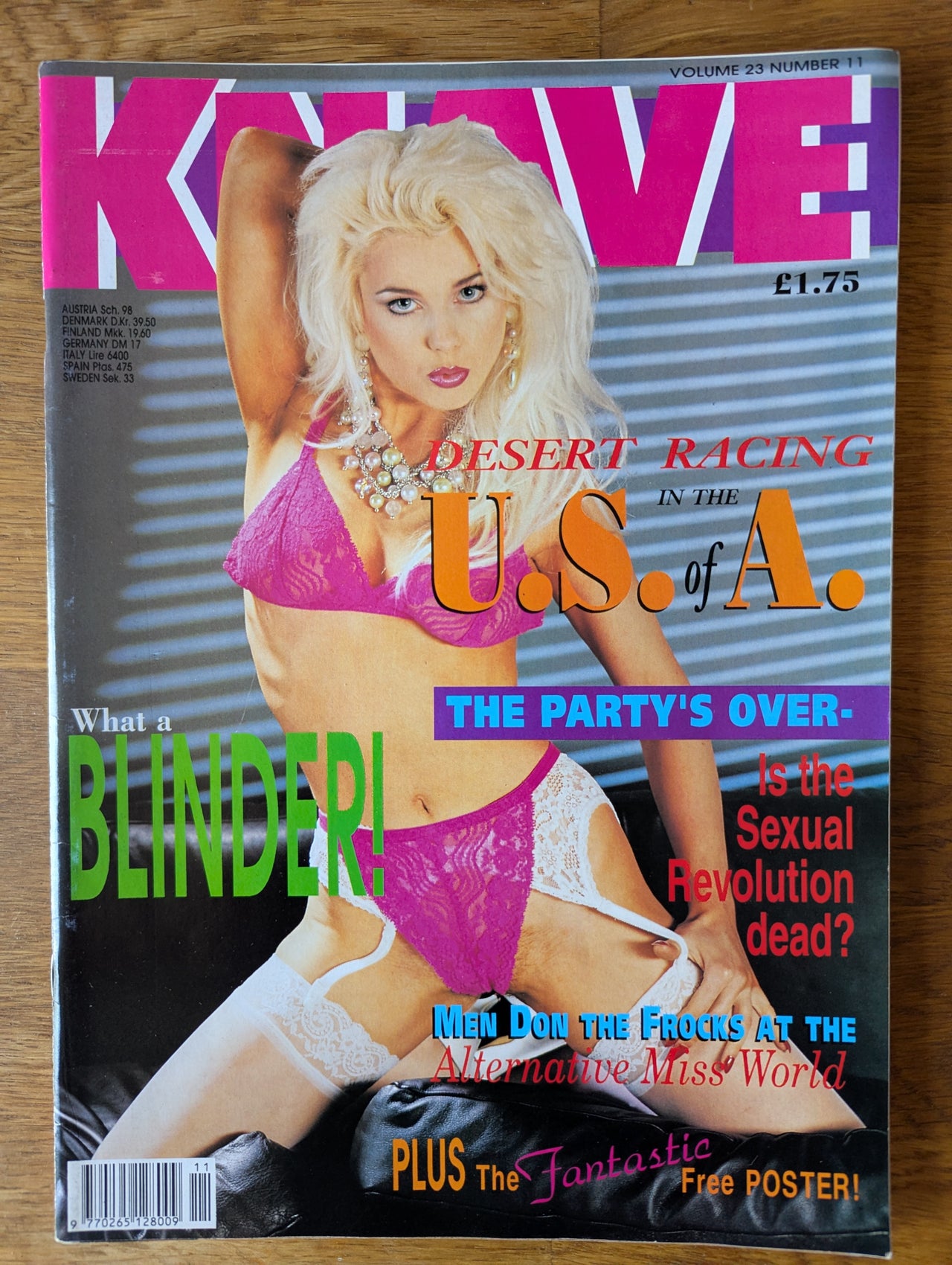 Knave Magazine Vol 23 No 11