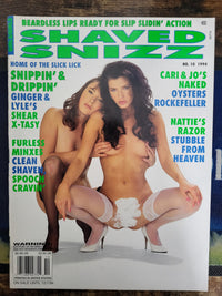 Shaved Snizz Magazine No 10 1994.. US Shaved Fanny Magazine