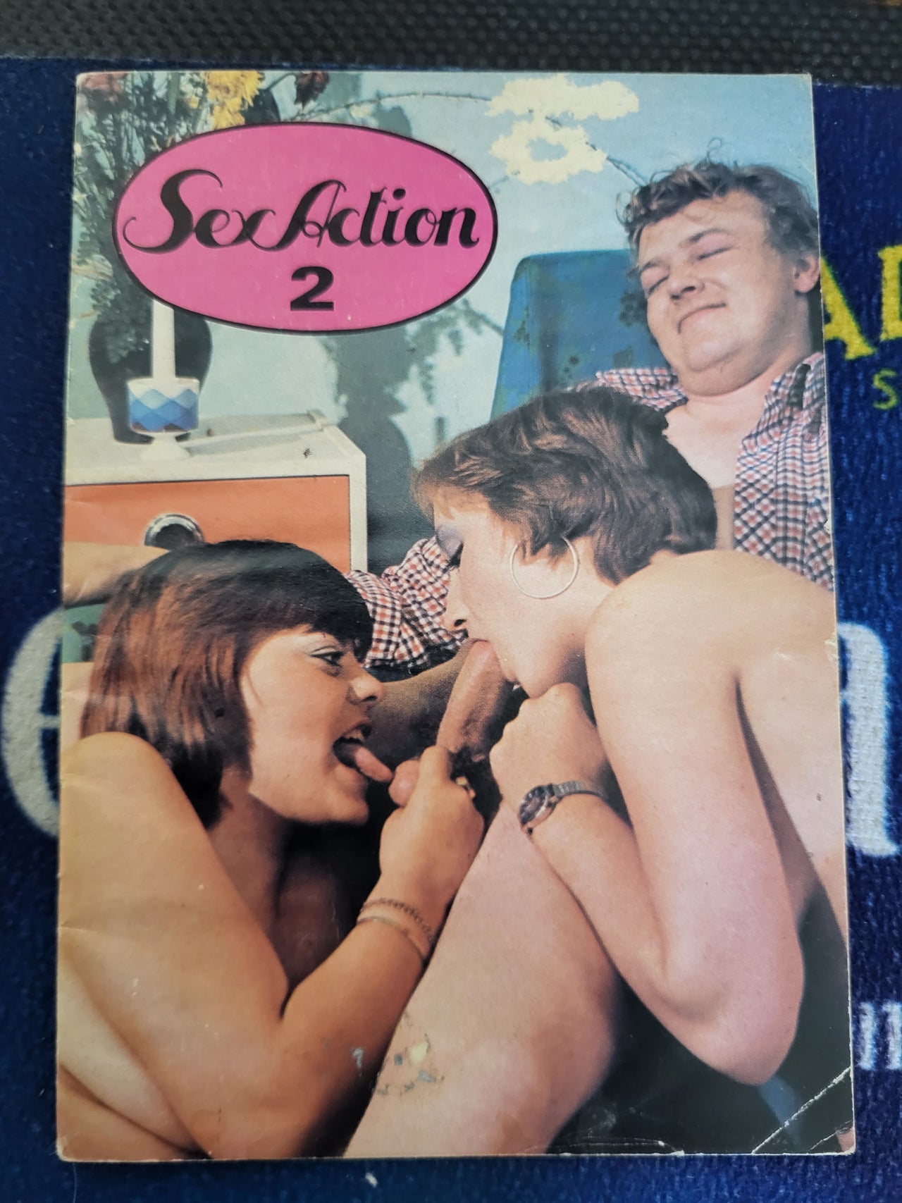 Sex Action Magazine No 2 Very Small Format.. German Hardcore Magazine