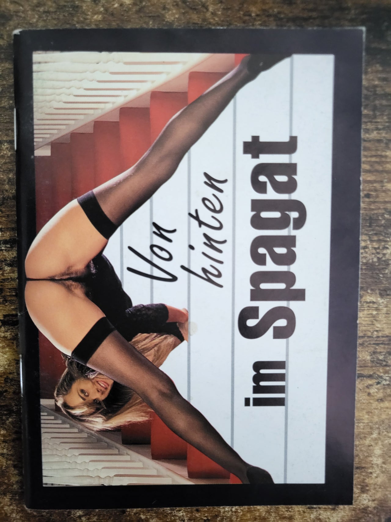 Von Hinten Im Spagat (From Behind In A Split) Magazine Small Format.. German Magazine