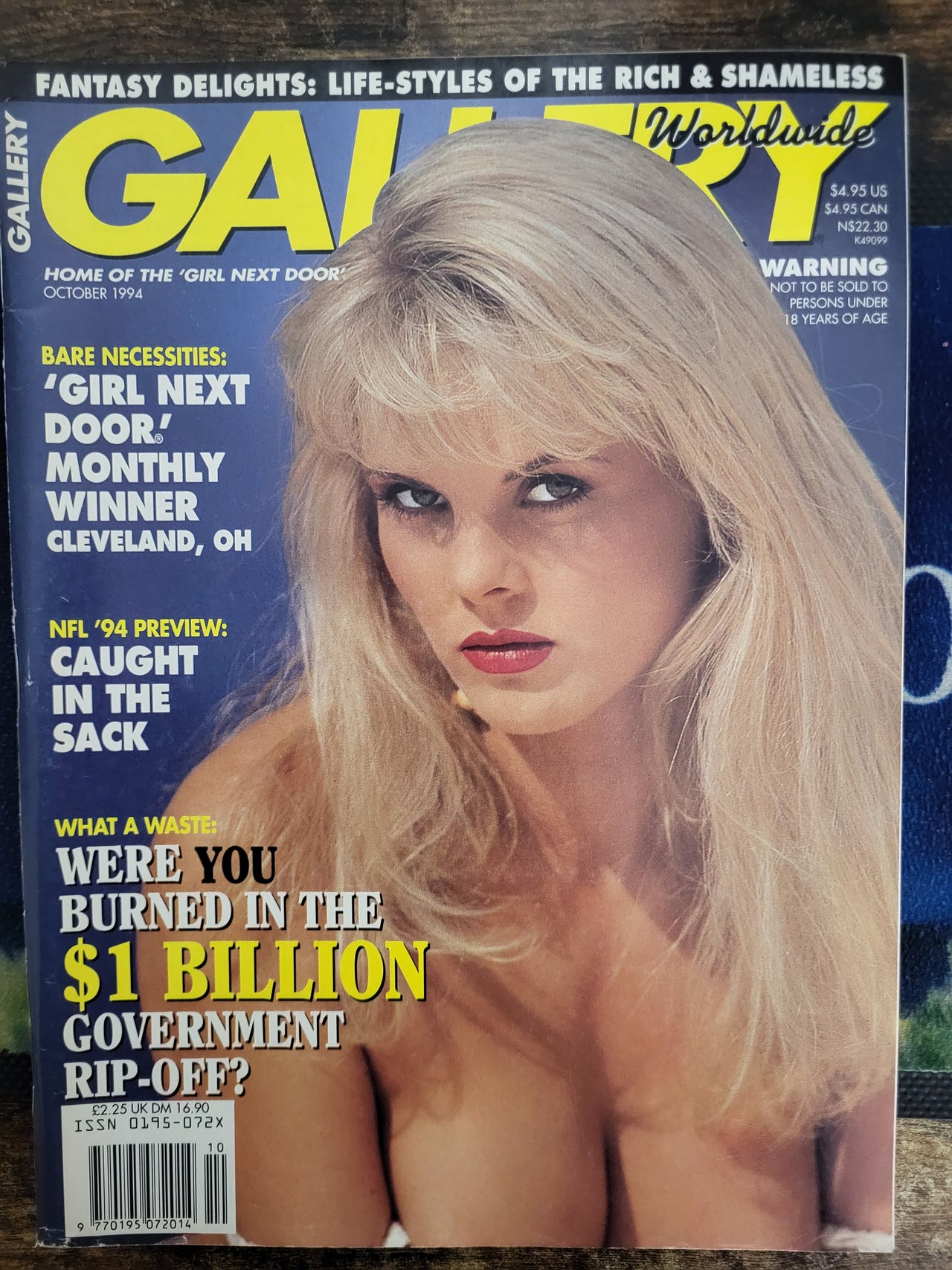 Gallery Magazine October 1994