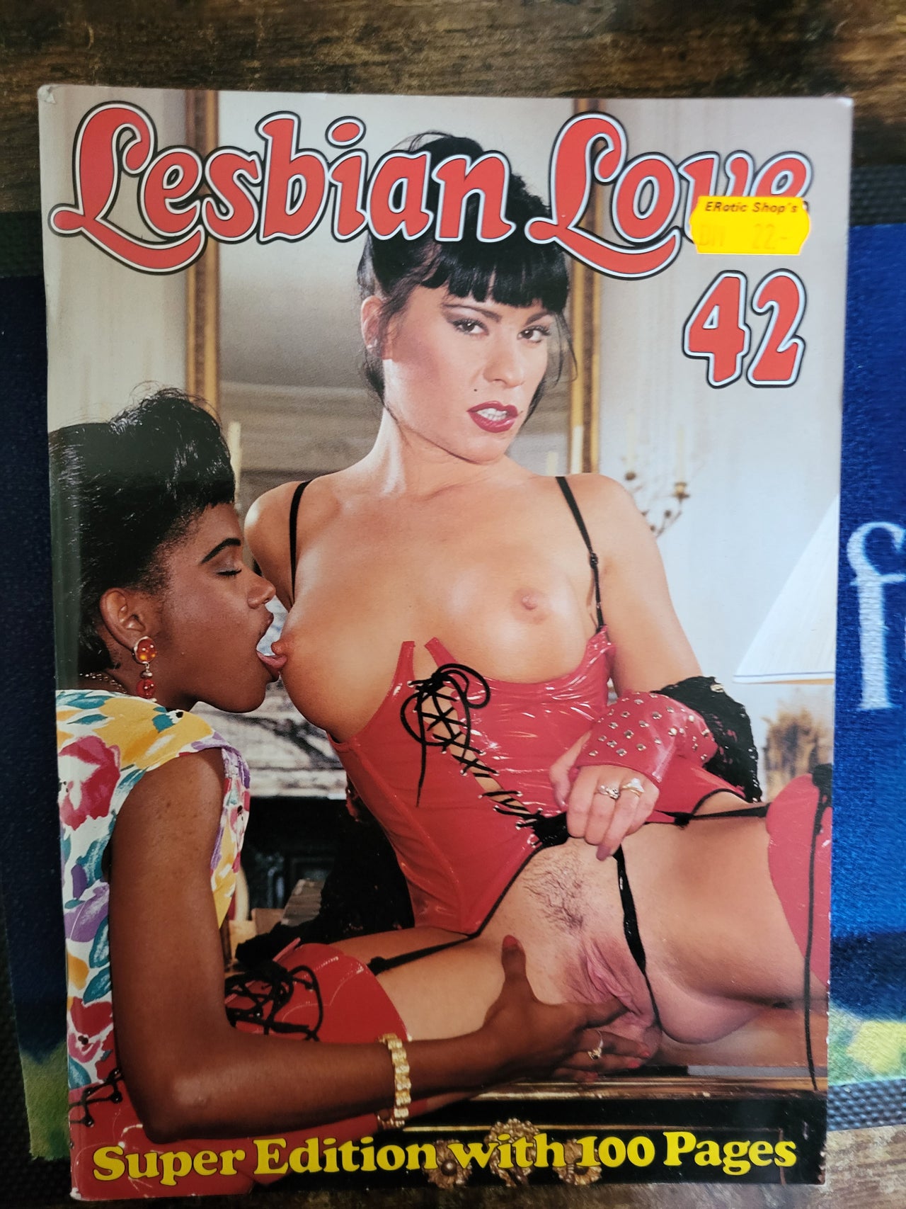 Lesbian Love Magazine No 42 Small Format.. 1994 Hardcore Lesbo Magazine